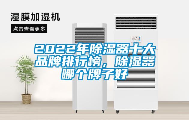 2022年除濕器十大品牌排行榜，除濕器哪個牌子好