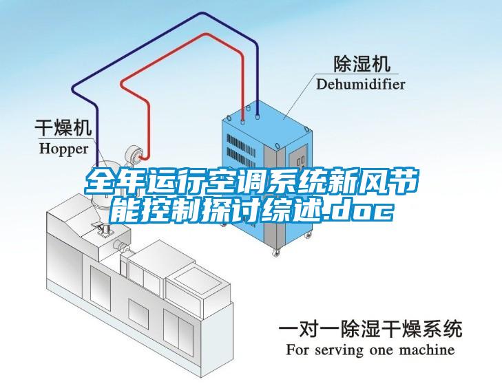 全年運行空調系統新風節能控制探討綜述.doc