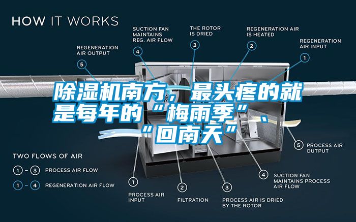 除濕機南方，最頭疼的就是每年的“梅雨季”、“回南天”